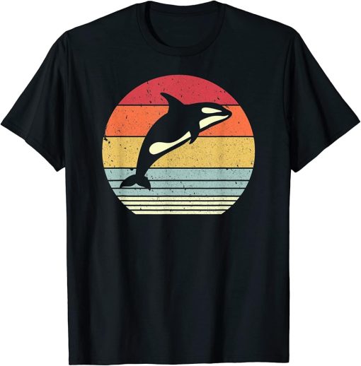 Orca Shirt. Retro Style T-Shirt