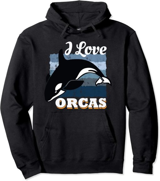 Orcas Rescue Shirt I Love Orcas Killer Whale Hoodie