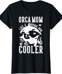 Womens Funny Orca Lover Graphic for Women Girls Moms Whale T-Shirt